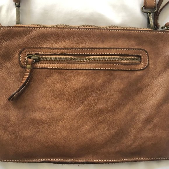 Costanza Rota Tan Woven Leather Cross Body - Picture 8 of 10